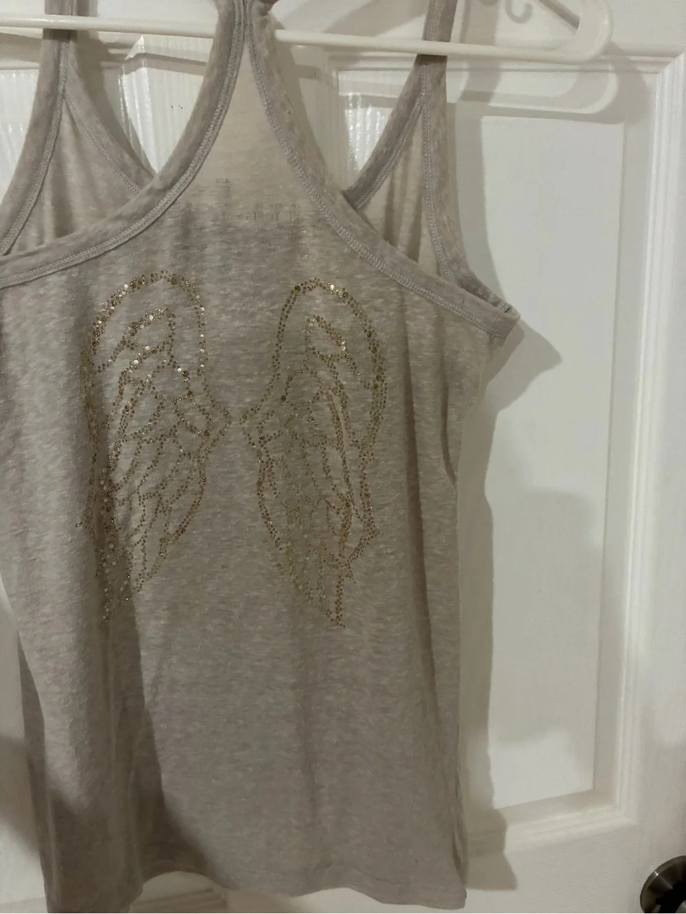 victoria’s secret vintage y2k angel bling bedazzled tank top
